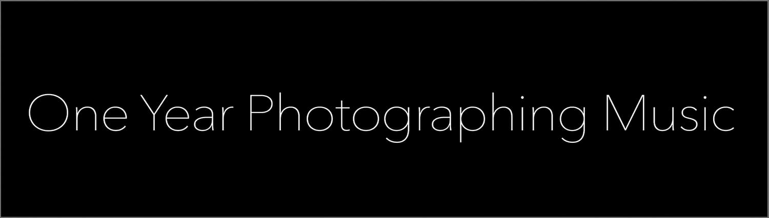 One Year Photographing Music — a short film